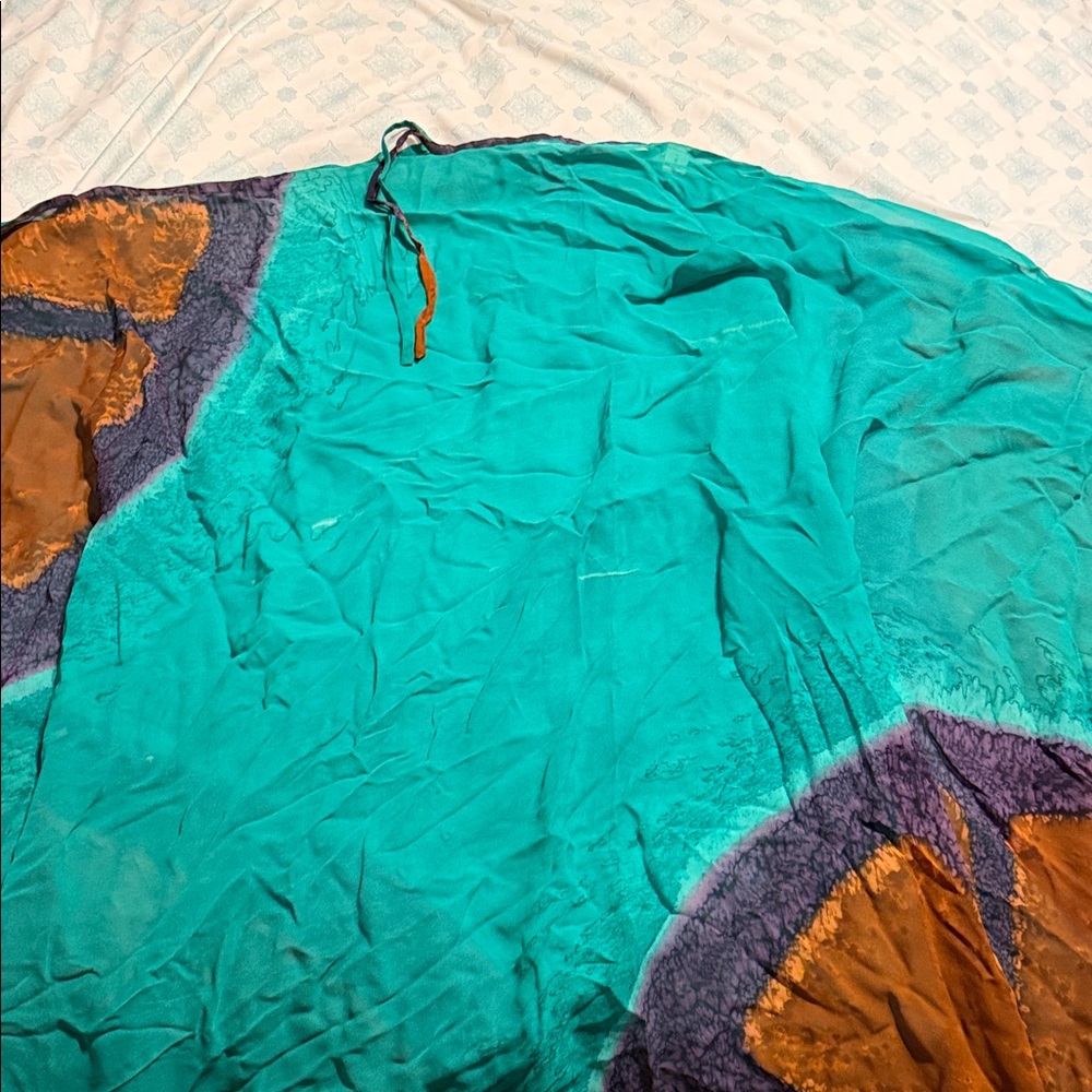Colorful Sheer Coverup